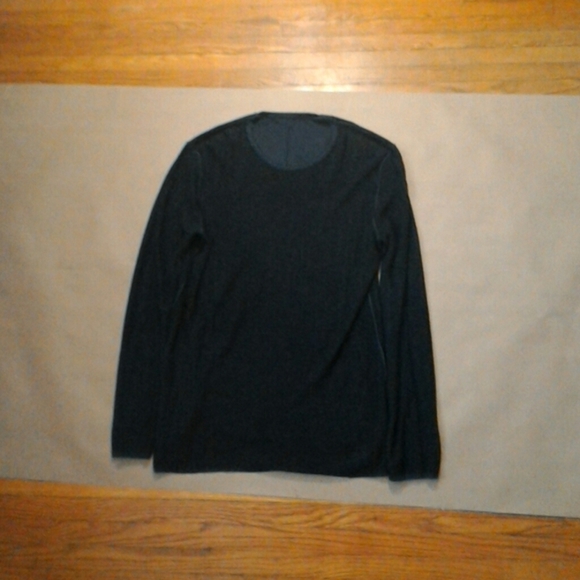 John Varvatos Linen-Blend Sweater Crewneck Rib-knit cuffs and bottom NWOT 09/24 - Picture 8 of 11